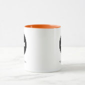 Eenvoudige Logo- en teksthandel Mok (Midden)