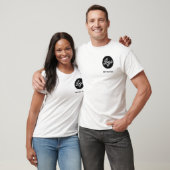 Eenvoudige Logo- en teksthandel T-shirt (Unisex)