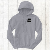 Eenvoudige Logo- en tekstpromotie Hoodie