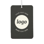 Eenvoudige Logo- en tekstpromotie Luchtverfrisser (Voorkant)