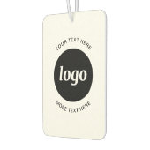 Eenvoudige Logo- en tekstpromotie Luchtverfrisser (Links)