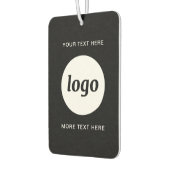 Eenvoudige Logo- en tekstpromotie Luchtverfrisser (Links)