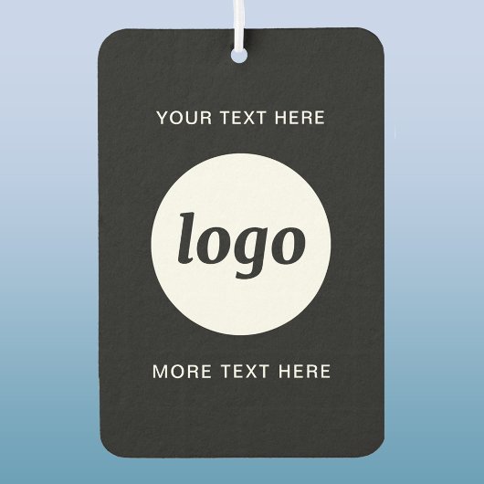 Eenvoudige Logo- en tekstpromotie Luchtverfrisser