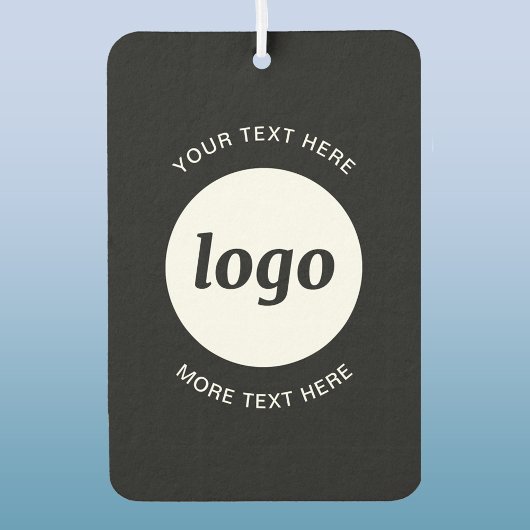 Eenvoudige Logo- en tekstpromotie Luchtverfrisser