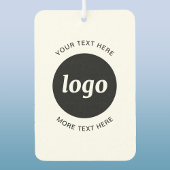 Eenvoudige Logo- en tekstpromotie Luchtverfrisser