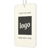 Eenvoudige Logo- en tekstpromotie Luchtverfrisser (Links)