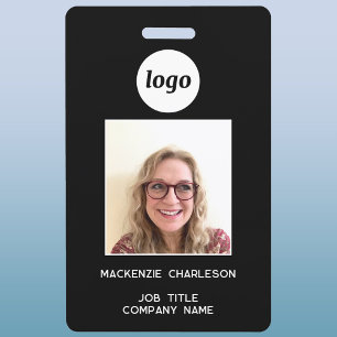 Eenvoudige Logo Foto ID Naambadge Badge