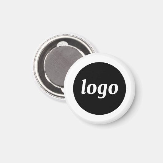 Eenvoudige Logo Magneet (Voorkant / Achterkant)