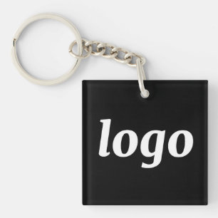 Eenvoudige Logo Merk Promotie Zakelijk Sleutelhanger