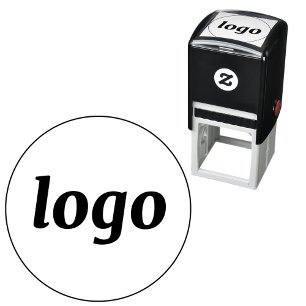 Eenvoudige Logo Merk Promotie Zelfinktende Stempel