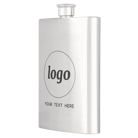 Eenvoudige Logo met SMS Business Promotion Flacon (Links)