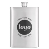 Eenvoudige Logo met SMS Business Promotion Flacon (Voorkant)