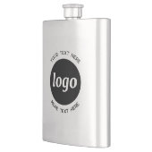 Eenvoudige Logo met SMS Business Promotion Flacon (Links)