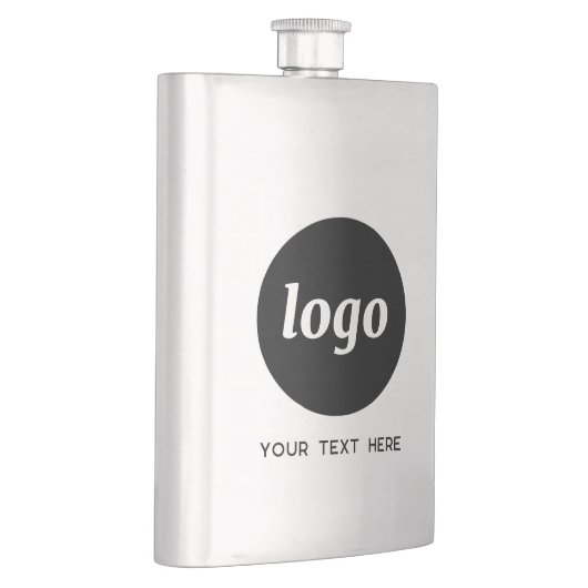 Eenvoudige Logo met SMS Business Promotion Flacon (Rechts)