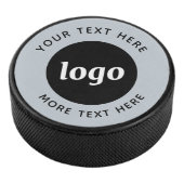 Eenvoudige Logo met SMS Business Promotion Hockey Puck (3/4)