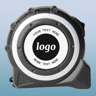 Eenvoudige Logo met SMS Business Promotion Rolmaat