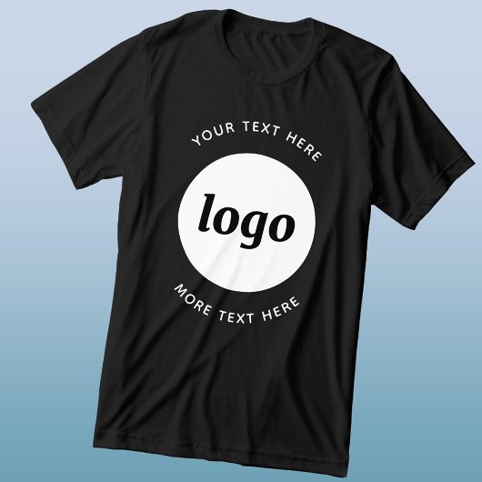 Eenvoudige Logo met SMS Business Promotion Tri-Blend Shirt