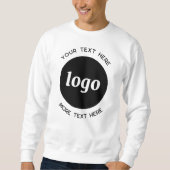 Eenvoudige Logo met SMS Business Promotion Trui (Voorkant)