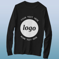 Eenvoudige Logo met T-Shirt voor tekstgebruik