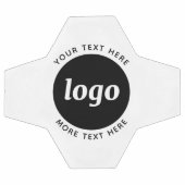 Eenvoudige Logo Met Tekst Zakelijk Voetbal (Enkel)