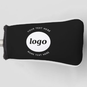 Eenvoudige Logo Met Tekst Zakelijke Promotie Golfheadcover