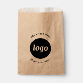 Eenvoudige Logo met tekstkraft Bedankzakje (Voorkant)