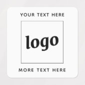 Eenvoudige Logo met tekstverwerkers Labels (Design 1)