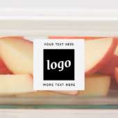 Eenvoudige Logo met tekstverwerkers Labels (Aangebracht)