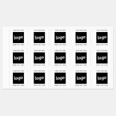 Eenvoudige Logo met tekstverwerkers Labels (Vel)