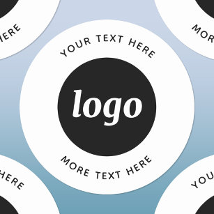 Eenvoudige Logo met tekstverwerkers Labels