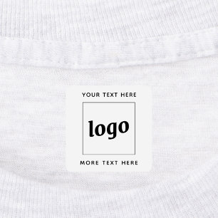 Eenvoudige Logo met tekstverwerkers Labels