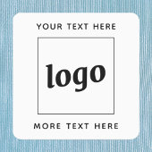 Eenvoudige Logo met tekstverwerkers Labels