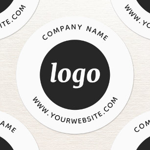 Eenvoudige Logo met tekstverwerkers Labels