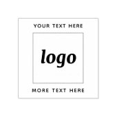 Eenvoudige Logo met tekstverwerkers Rubberstempel (Afrduk)