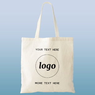 Eenvoudige Logo met tekstverwerkers Tote Bag