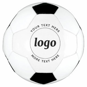 Eenvoudige Logo met tekstverwerkers Voetbal