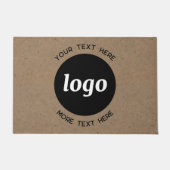 Eenvoudige Logo met Welkom bij SMS Business Deurmat (Voorkant)