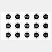 Eenvoudige Logo Met Zakelijke Tekst Labels (Vel)
