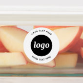 Eenvoudige Logo Met Zakelijke Tekst Labels (Aangebracht)