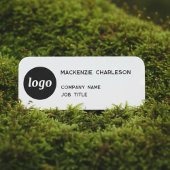 Eenvoudige Logo minimalistisch Naamplaatje