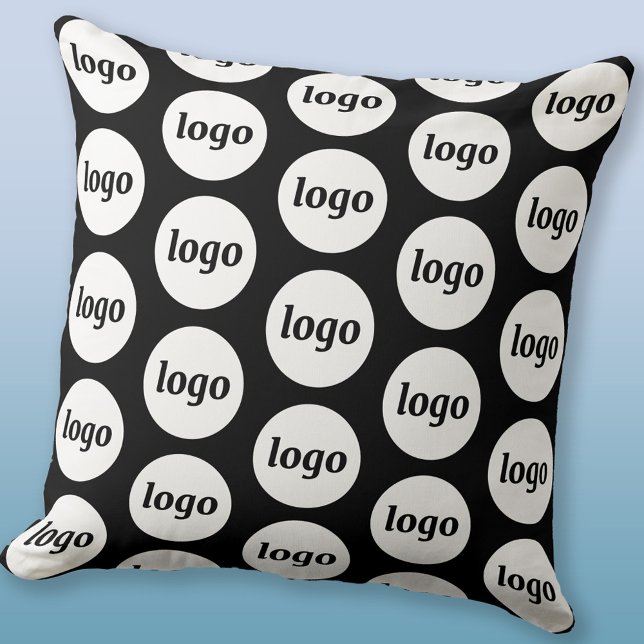 Eenvoudige Logo Patroon Promotiezaken Kussen (Logo pattern business promotional throw pillow)