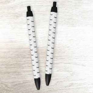 Eenvoudige Logo Patroon Promotiezaken Zwarte Inkt Pen