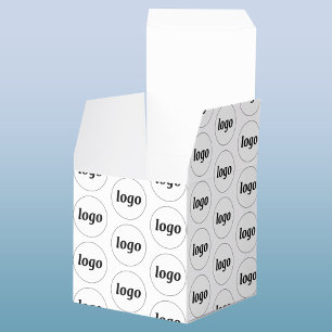 Eenvoudige Logo Patroon Promotionele Business Box Bedankdoosjes