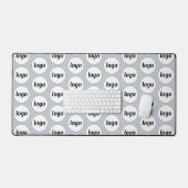 Eenvoudige Logo Patroon Zakelijk Branding Promotio Bureaumat (Keyboard & Muis)