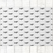 Eenvoudige Logo Pattern Zakelijk Promotioneel Deurmat