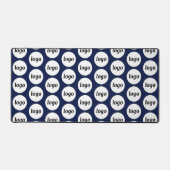 Eenvoudige Logo Pattern Zakelijke Promotie Navy Bl Bureaumat (Voorkant)