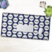 Eenvoudige Logo Pattern Zakelijke Promotie Navy Bl Bureaumat