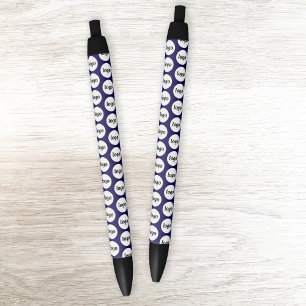 Eenvoudige Logo Pattern Zakelijke Promotie Navy Bl Zwarte Inkt Pen