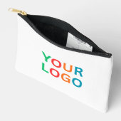 Eenvoudige Logo Print Cut Sew Tas (Open)