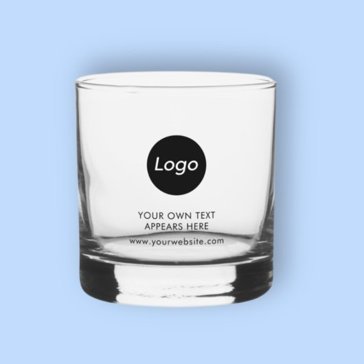 Eenvoudige Logo Professional Business Whisky Glas